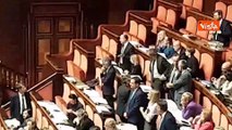 Rissa in Aula al Senato tra Menia (FdI) e Croatti (M5S) sul Premierato, seduta sospesa