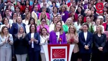 Aylin Nazlıaka, CHP Kadın Kolları Genel Başkanlığı için yeniden aday oldu