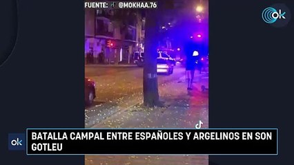 Batalla campal entre españoles y argelinos en Son Gotleu