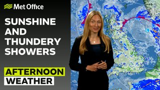 Met Office Afternoon Weather Forecast 29/05/24- Heavy showers towards the east