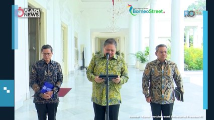 Airlangga Hartarto Kabarkan Hasil Pertemuan Jokowi Dengan Sekjen OECD di Bogor