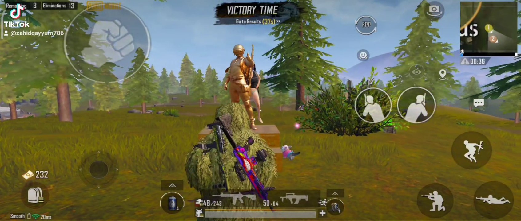 PUBG MOBILE VICTORY DANCE
