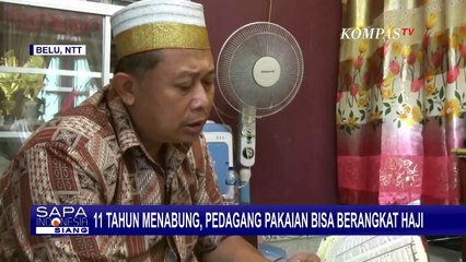 11 Tahun Menabung, Pedagang Pakaian di Belu NTT Akhirnya Berangkat Haji Tahun Ini