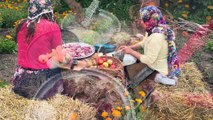 Minced Meat Stew With Rice In The Plain Of Marigolds Around Sablan [HAMISHE BAHAR]