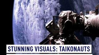 Stunning visuals: Taikonauts spacewalk 425 km above earth