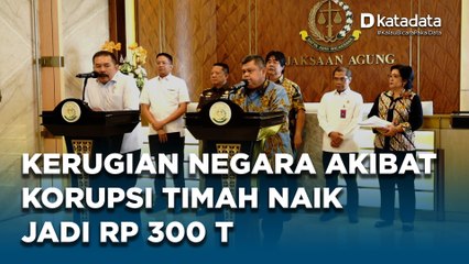 Kejagung Ralat Nilai Kerugian Negara Akibat Korupsi Timah dari Rp271 T menjadi Rp 300 T