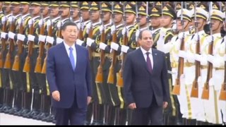 Xi Jinping riceve il presidente egiziano al Sisi a Pechino