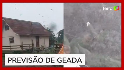 Cidades do Sul do país registram primeira neve do ano