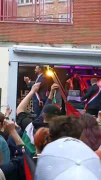 En apparaissant hilares et en joie, hier soir, dans une manif de solidarité avec les victimes de Gaza, les Insoumis choquent sur les réseaux sociaux : C'est vraiment la résilience la plus rapide qui existe !