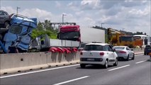 Maxi incidente sulla A1, due morti e un ferito grave nel tratto di Firenze