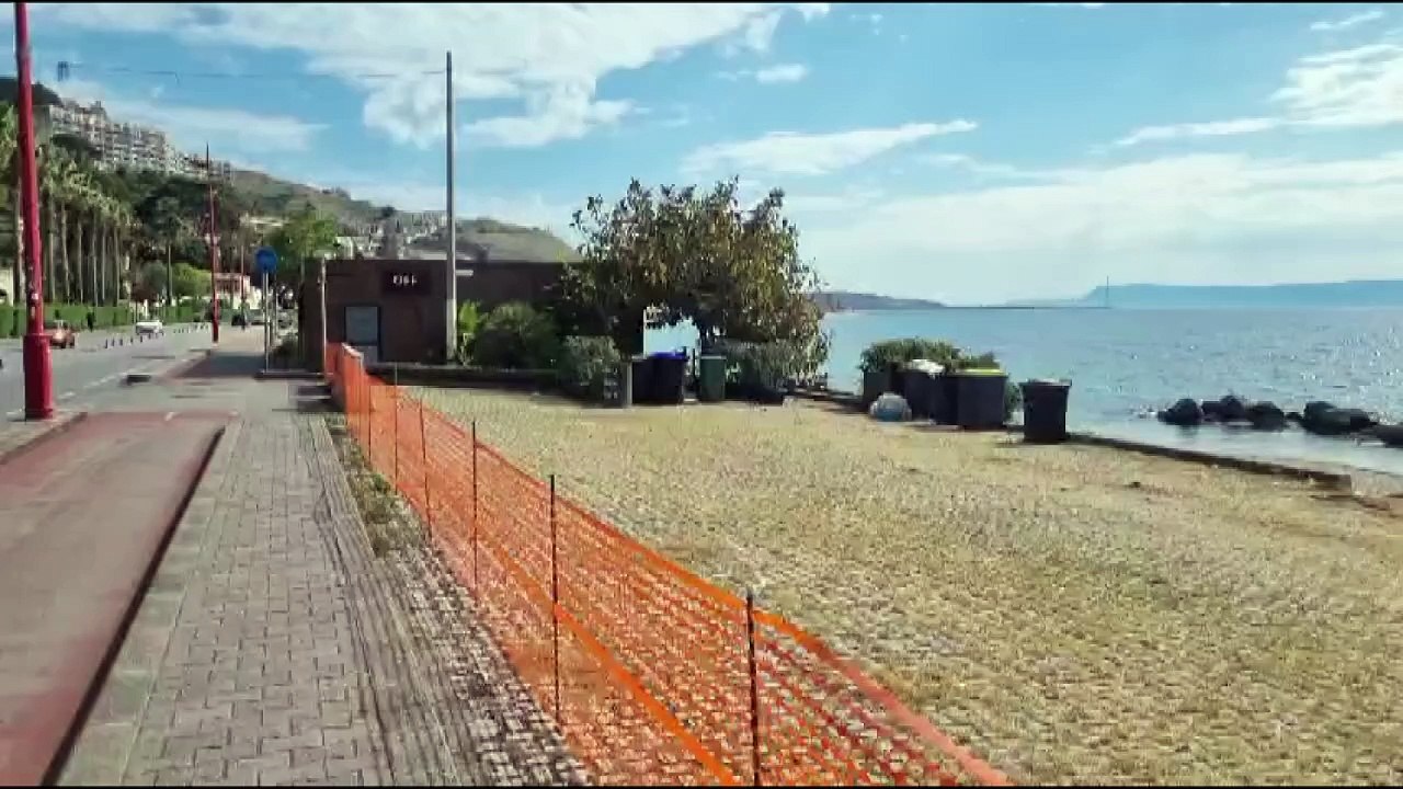 Parcheggi della litoranea di Messina, lavori a Contemplazione