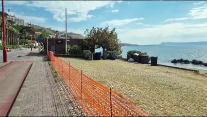 Parcheggi della litoranea di Messina, lavori a Contemplazione