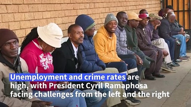 South Africa votes with long ANC dominance under threat