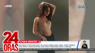 Birthday photoshoot ni Julie Anne San Jose, very fierce and edgy; highlighted din ang kanyang sexy curves | 24 Oras