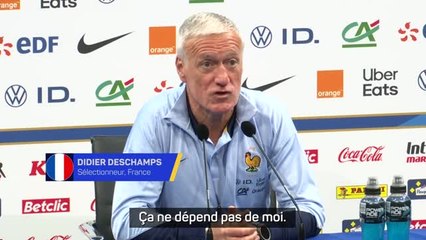 Bleus - Deschamps sur la signature de Mbappé au Real Madrid : "Ça ne dépend pas de moi"