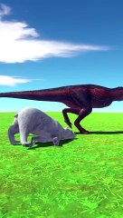 Dangerous Carnotaurus vs Polar Bear Animal Animation 3D Game