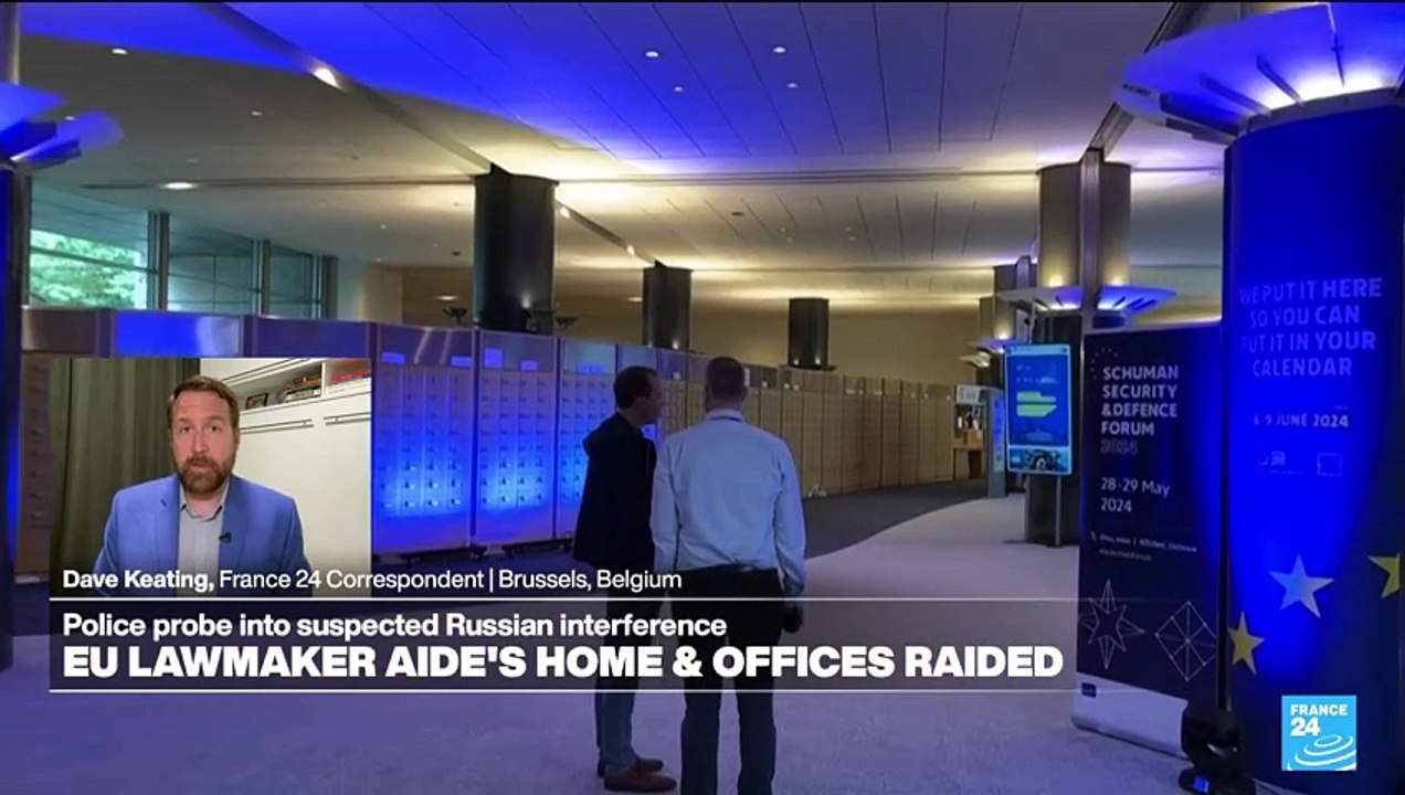 Police search the European Parliament over possible Russian interference