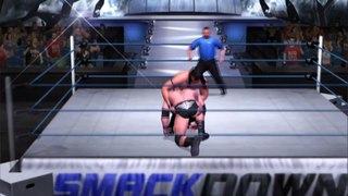 WWE Brock Lesnar vs Bradshaw SmackDown Here comes the Pain Mod | PCSX2