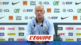 Deschamps au sujet de N'Golo Kanté : « Il a un beau sourire » - Foot - Bleus