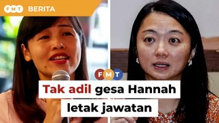 Isu DRT Selangor, tak adil gesa Hannah letak jawatan, kata Teo