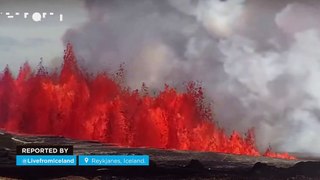 A new volcanic eruption shakes the Reykjanes Peninsula, Iceland