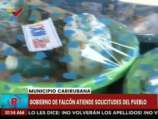 Falconianos beneficiados con jornada de atención social integral del 1x10 del Buen Gobierno
