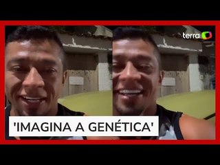 Ex-affair diz que voltaria a ficar com Gracyanne e imagina filho 'monstrinho' com ela