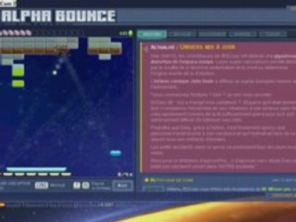 Niveaux-démonstration alphabounce