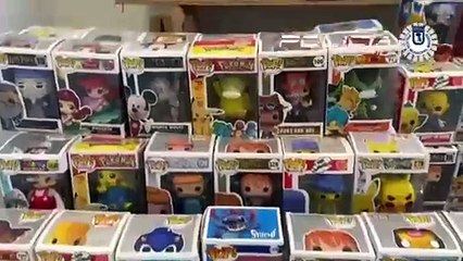 Intervienen más de 460 muñecos Funko falsificados en un mercadillo en Madrid