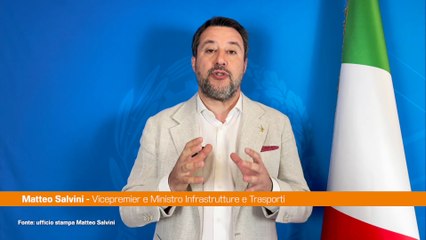 Salvini "Macron e Scholz ricordino che Italia ripudia la guerra"