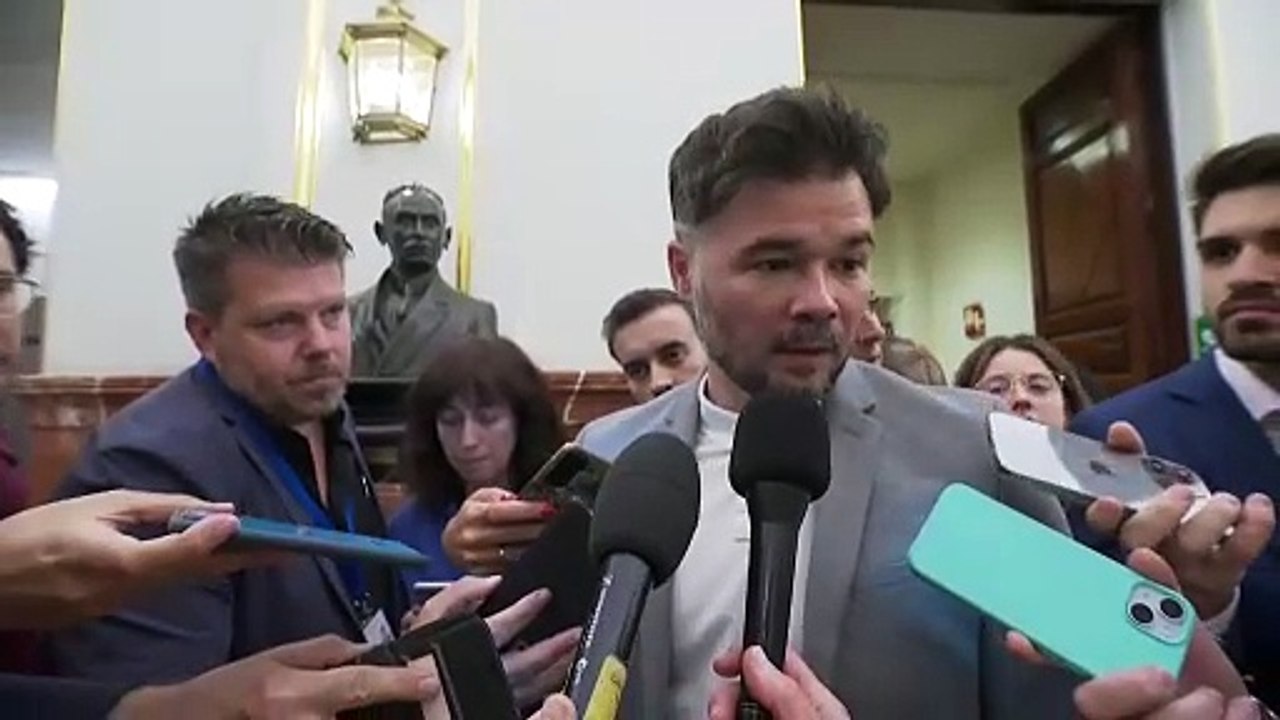 Gabriel Rufián avisa al Gobierno: "próxima parada, el referéndum"
