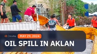 Oil spill wreaks havoc in Aklan town, authorities rush to contain damage