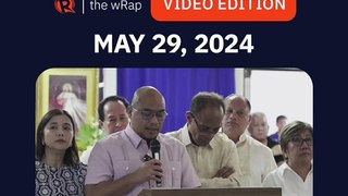 Today's headlines: Aklan oil spill, Chocolate Hills resort, 'rainy season' in the PH | The wRap | May 29, 2024