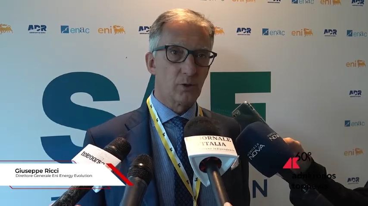 Trasporto Aereo, Ricci (Eni): "SAF soluzione migliore per decarbonizzazione settore"