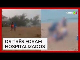 Três crianças são atingidas por um raio em praia de Porto Rico