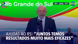 Lula anuncia parcerias com a indústria para ajudar o RS