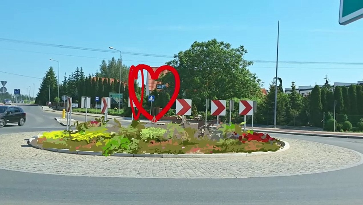 Dwa serca staną na rondzie w Chojnicach