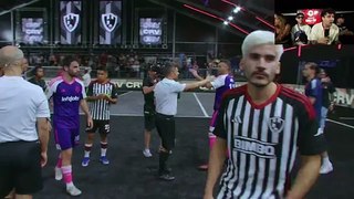 Guarnizo insultando a Barral tras la derrota de 1K