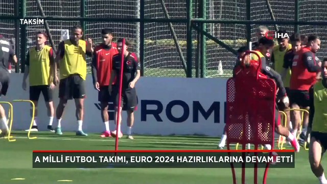 A Milli Futbol Takımı, EURO 2024 hazırlıklarını sürdürdü