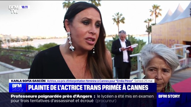 L'actrice transgenre Karla Sofia Gascón, primée au Festival de Cannes, porte plainte contre Marion Maréchal pour outrage sexiste