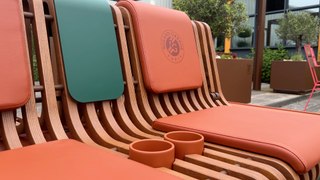 Le mobilier des courts de Roland Garros made in Loire