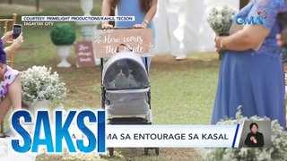 Pusa, kasama sa entourage sa kasal | Saksi