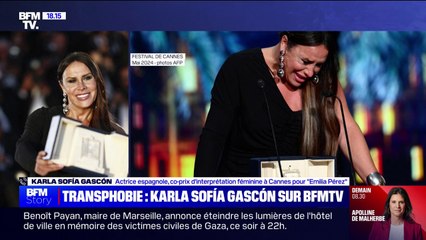 Transphobie: les propos de Marion Maréchal "étaient contre moi mais aussi aussi parce que je représente une minorité" assure Karla Sofía   Gascón, actrice transgenre