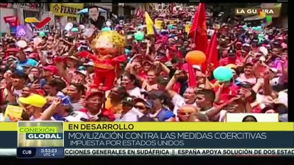 Estado La Guaira respalda al pdte. Maduro y rechaza el bloqueo de EE.UU.