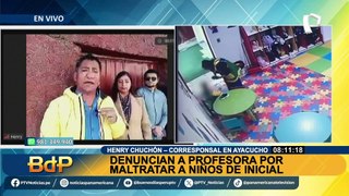 ¡Hasta 10 niños fueron violentados!: Profesora es denunciada por maltratar a niños de inicial en Ayacucho