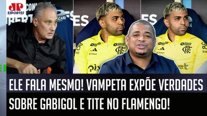 "A MINHA FONTE NÃO FALHA! E, PRA FO%ER ainda mais o Gabigol, o Flamengo..." Vampeta EXPÕE VERDADES!