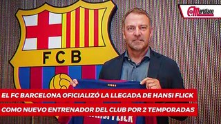 ¡El Barcelona hace oficial la llegada de Hansi Flick!