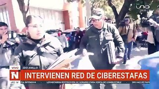 INTERVIENEN RED DE CIBERESTAFAS