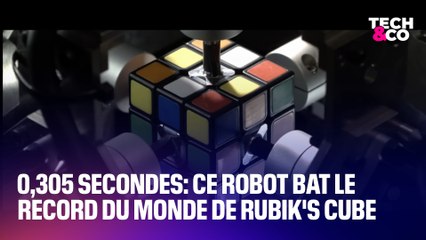 Ce robot japonais bat le record du monde de Rubik's Cube