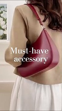 Luxury Red Leather Crossbody Bag | Bags For Women | Bags For Girls | Leather Bags | Red Leather Bags